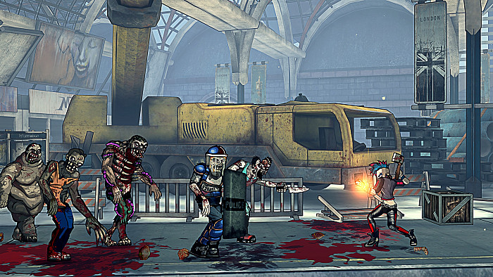 Скриншот из игры Bloody Zombies