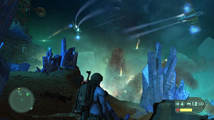 Скриншот из игры Rogue Trooper Redux