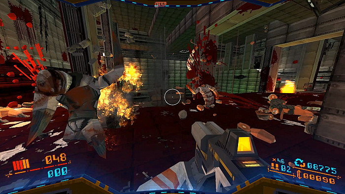 Скриншот из игры STRAFE: Millennium Edition