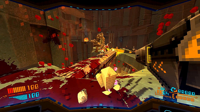 Скриншот из игры STRAFE: Millennium Edition