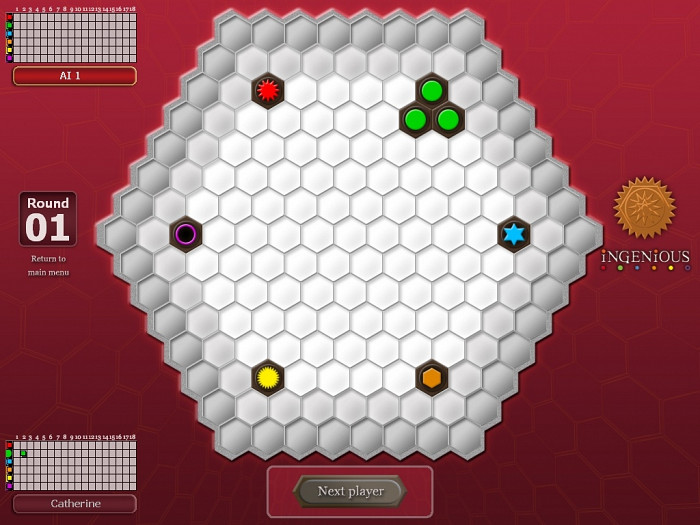 Скриншот из игры Ingenious