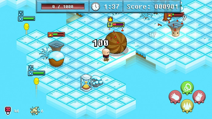 Скриншот из игры Mushroom Crusher Extreme