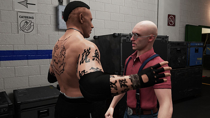 Скриншот из игры WWE 2K18