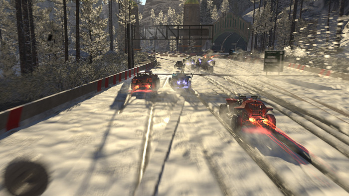 Скриншот из игры Onrush