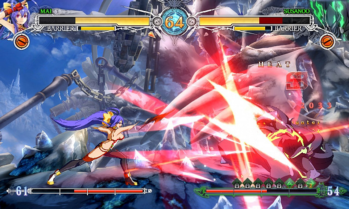 Скриншот из игры BlazBlue Centralfiction