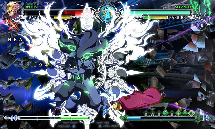 Скриншот из игры BlazBlue Centralfiction