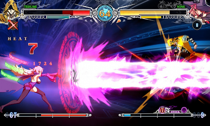 Скриншот из игры BlazBlue Centralfiction