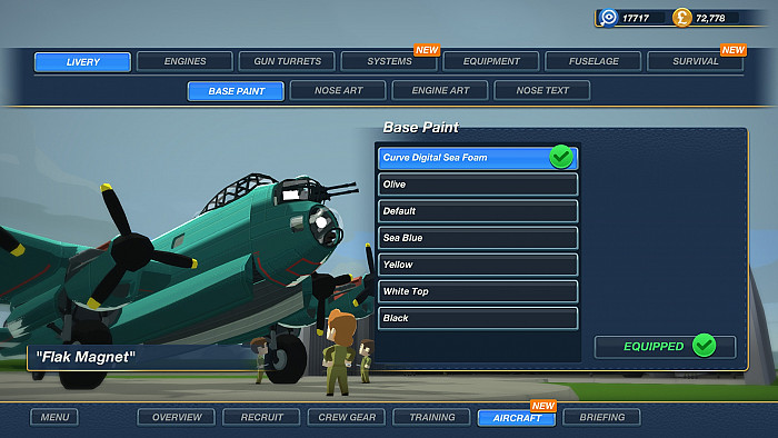 Скриншот из игры Bomber Crew