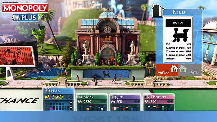Скриншот из игры Monopoly Plus
