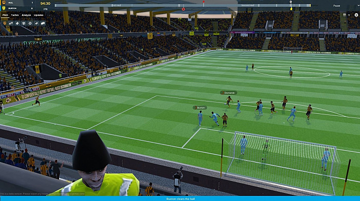 Скриншот из игры Football Manager 2018