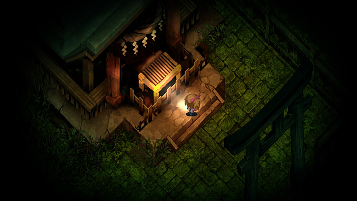 Скриншот из игры Yomawari: Midnight Shadows