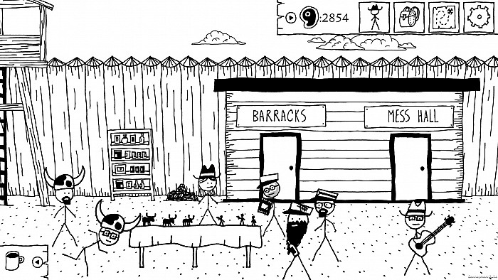 Скриншот из игры West of Loathing