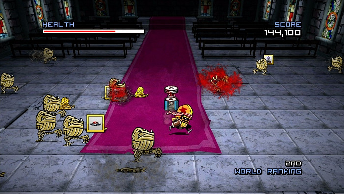 Скриншот из игры Zombie Football Carnage