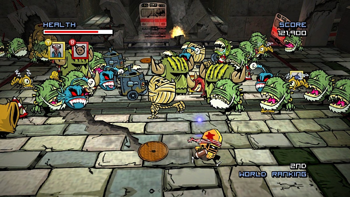 Скриншот из игры Zombie Football Carnage