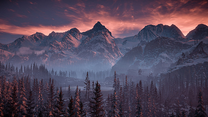 Скриншот из игры Horizon: Zero Dawn - The Frozen Wilds