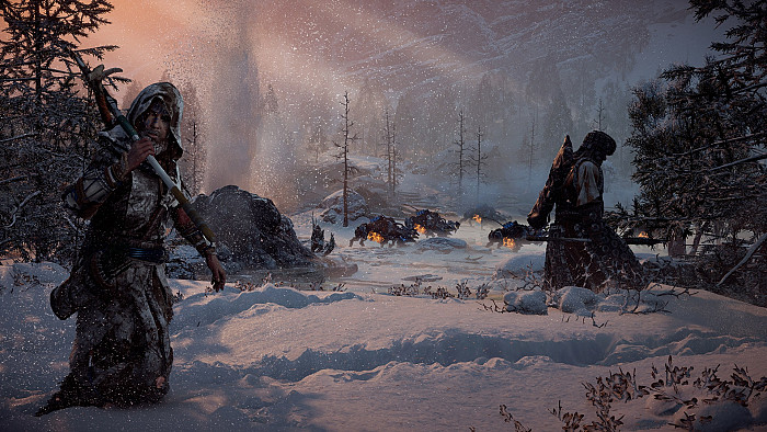 Скриншот из игры Horizon: Zero Dawn - The Frozen Wilds