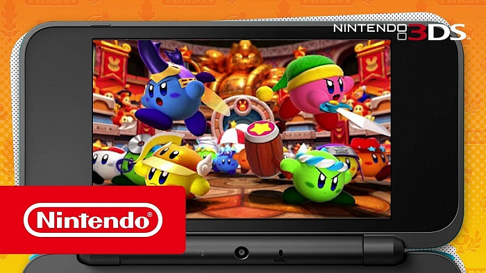 Скриншот из игры Kirby Battle Royale