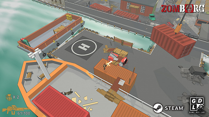 Скриншот из игры Zomborg