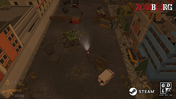 Скриншот из игры Zomborg
