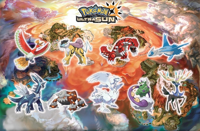 Скриншот из игры Pokemon Ultra Sun
