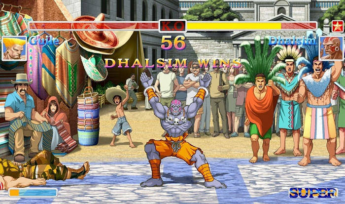 Скриншот из игры Ultra Street Fighter II: The Final Challengers