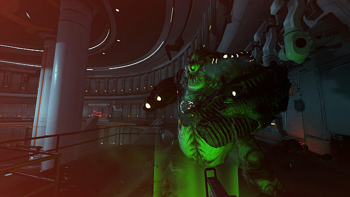 Скриншот из игры DOOM VFR