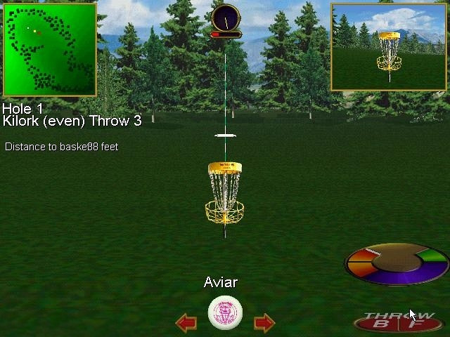 Скриншот из игры Innova Disc Golf