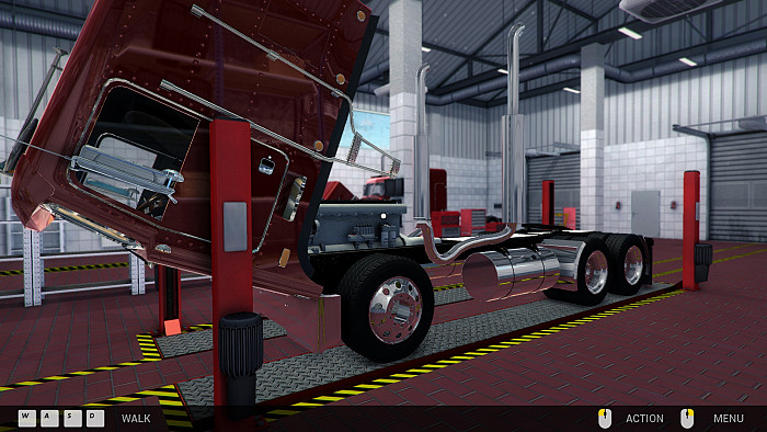 Скриншот из игры Truck Mechanic Simulator 2015