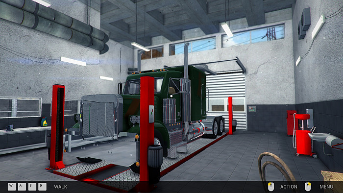 Скриншот из игры Truck Mechanic Simulator 2015