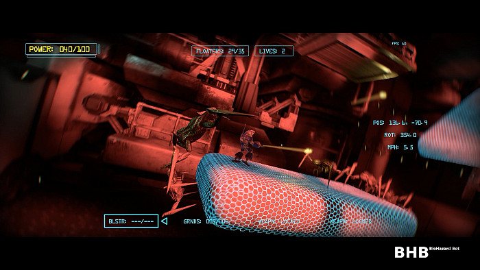 Скриншот из игры BHB: BioHazard Bot