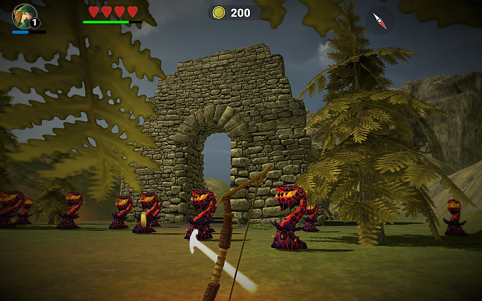 Скриншот из игры Vinewing