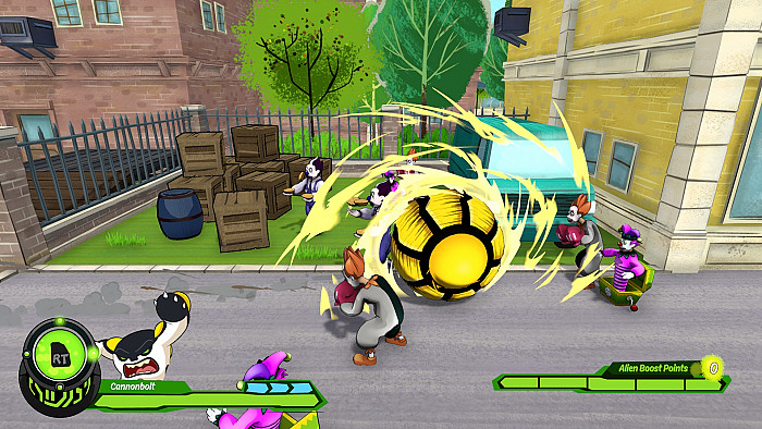 Скриншот из игры Ben 10