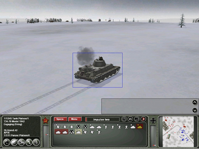 Скриншот из игры Panzer Command: Operation Winter Storm