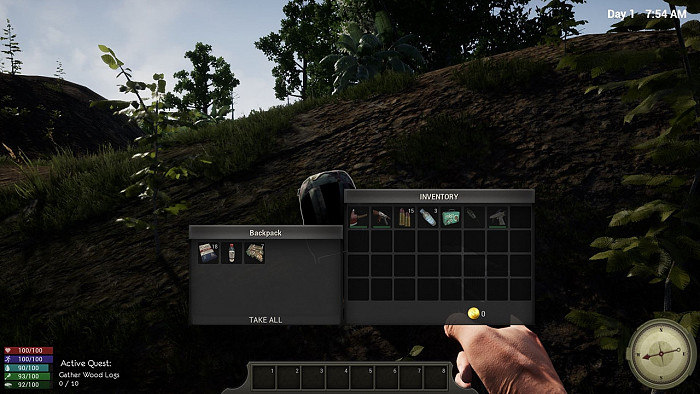 Скриншот из игры Hold Your Own