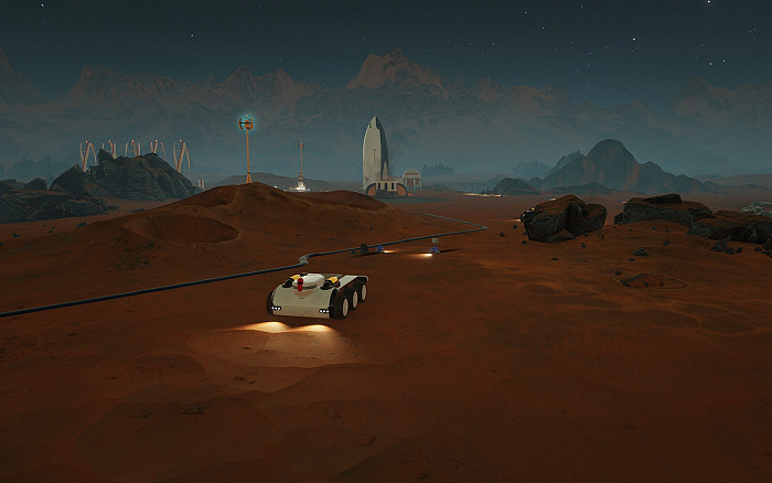Скриншот из игры Surviving Mars