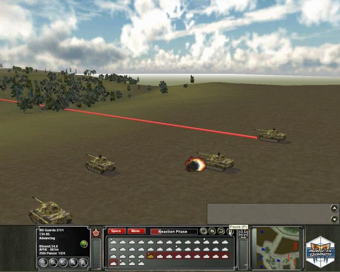 Скриншот из игры Panzer Command: Kharkov