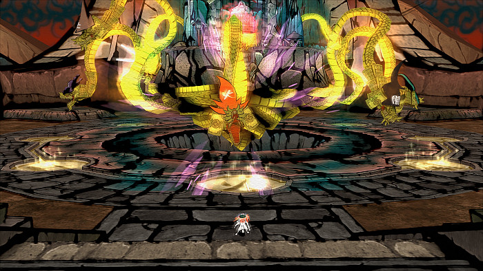 Скриншот из игры Okami HD