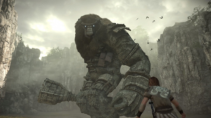 Скриншот из игры Shadow of the Colossus (2018)