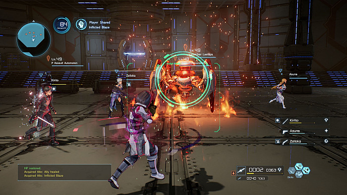 Скриншот из игры Sword Art Online: Fatal Bullet