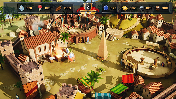 Скриншот из игры World of Warriors