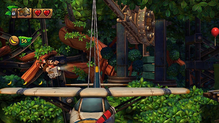 Скриншот из игры Donkey Kong Country: Tropical Freeze (Switch)