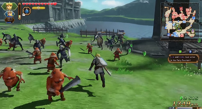 Скриншот из игры Hyrule Warriors: Definitive Edition