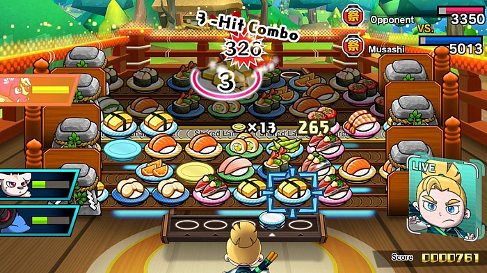 Скриншот из игры Sushi Striker: The Way of Sushido