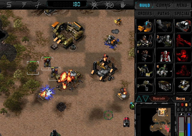 Скриншот из игры Dark Reign: The Future of War