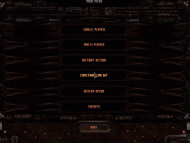 Скриншот из игры Dark Reign: The Future of War