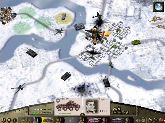 Скриншот из игры Panzer General 3: Scorched Earth