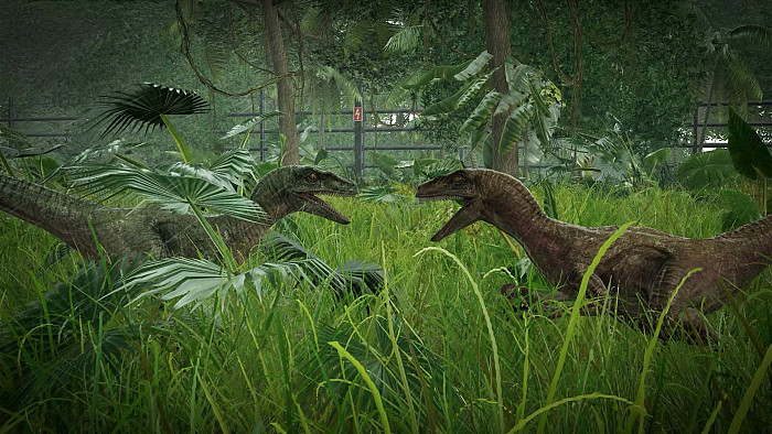 Скриншот из игры Jurassic World Evolution
