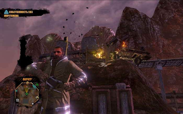 Скриншот из игры Red Faction: Guerrilla Re-Mars-tered