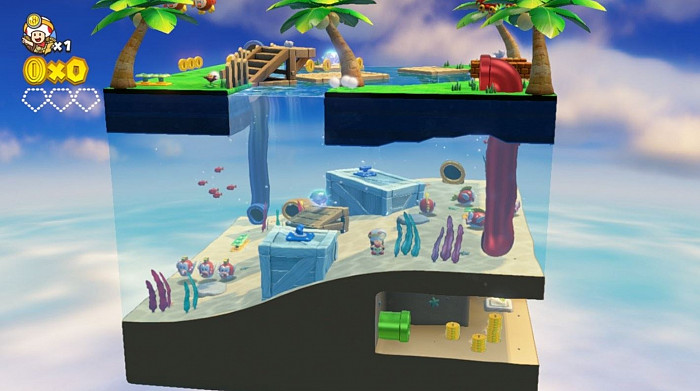 Скриншот из игры Captain Toad: Treasure Tracker (Nintendo Switch)