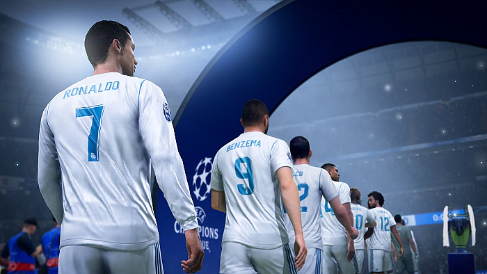 Скриншот из игры FIFA 19